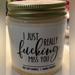 Wolves and Willow candle NWT